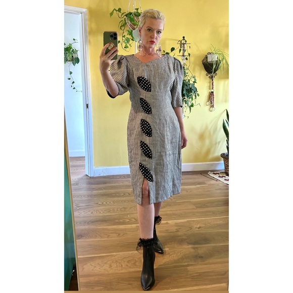 capriccio Dresses & Skirts - Vintage 1980s Silk Dress Capriccio